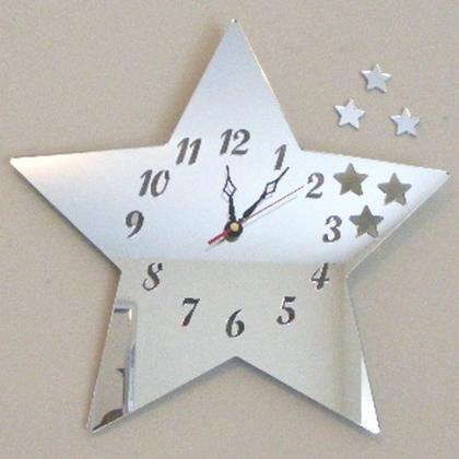 Stars out of Star Clock Mirror - 35cm